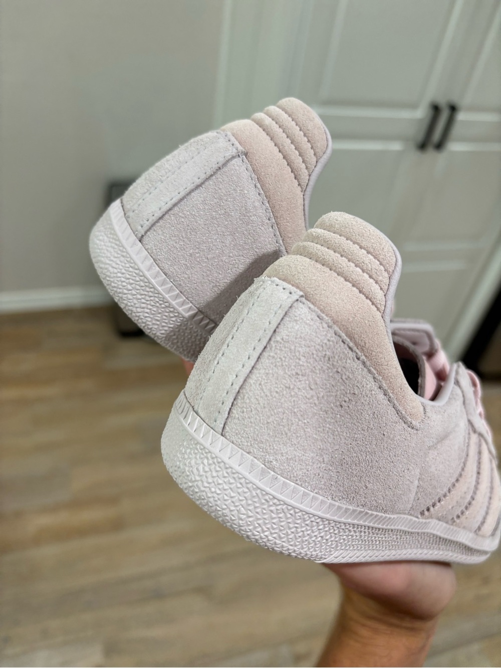 Adidas Samba OG 'Sandy Pink’ Women’s Size 6-8 Suede Low-Top Sneakers NEW! IH6615 - Picture 3 of 6